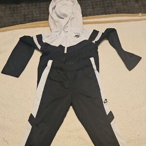 Nike Monochrome Hooded Tracksuit